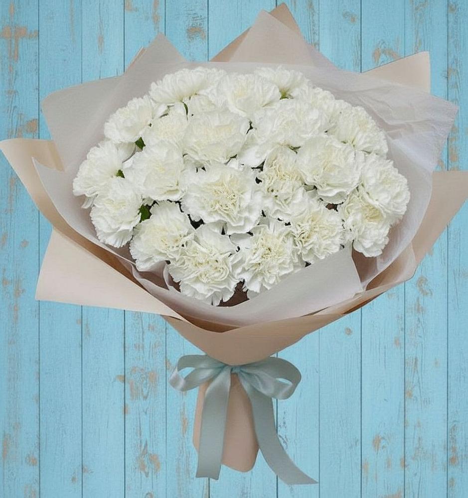 Букет цветов из: Гвоздики в Обухово