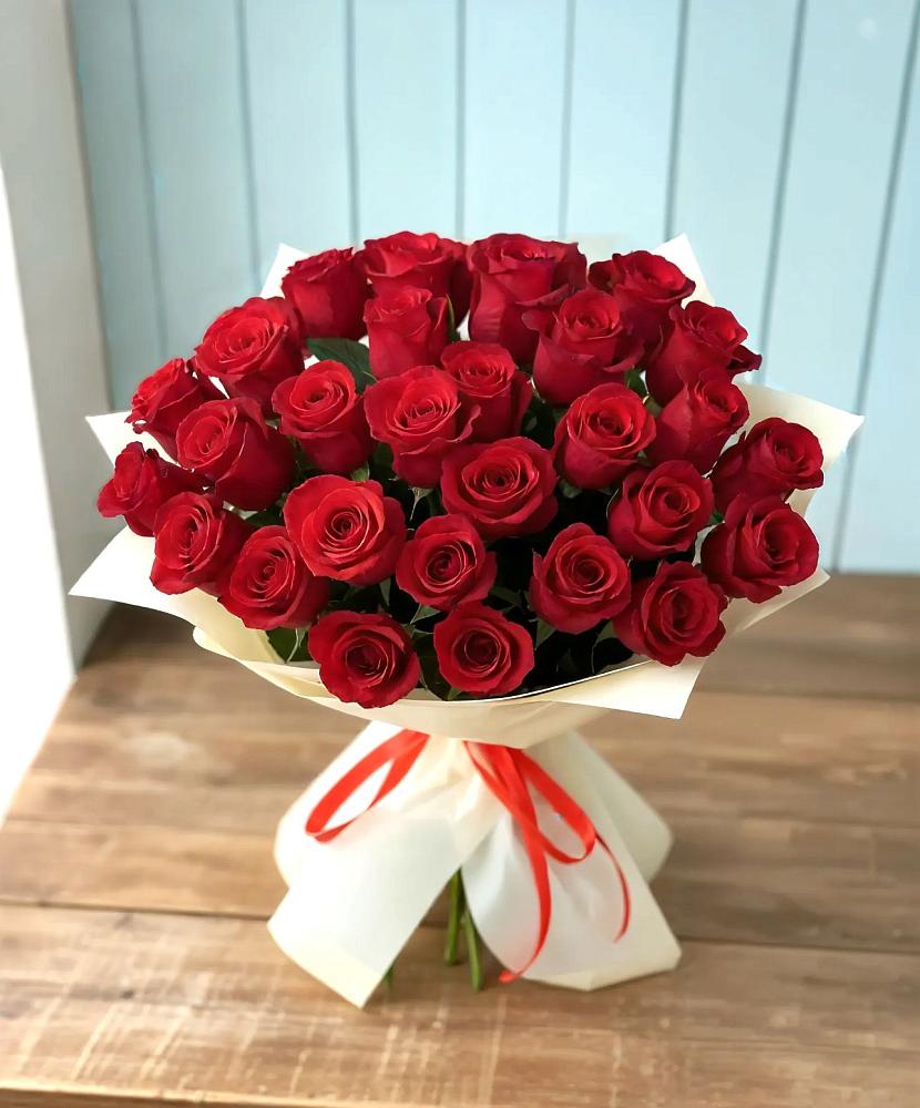 Букет 29 Красных роз в Обухово