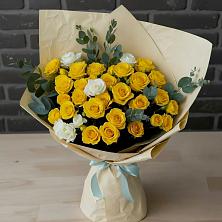 Букет цветов из:  Розы в Обухово