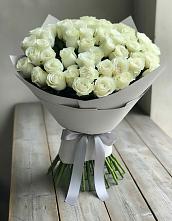 Букет 35 Белых роз в Обухово