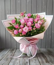 Букет Розовый кустик в Обухово