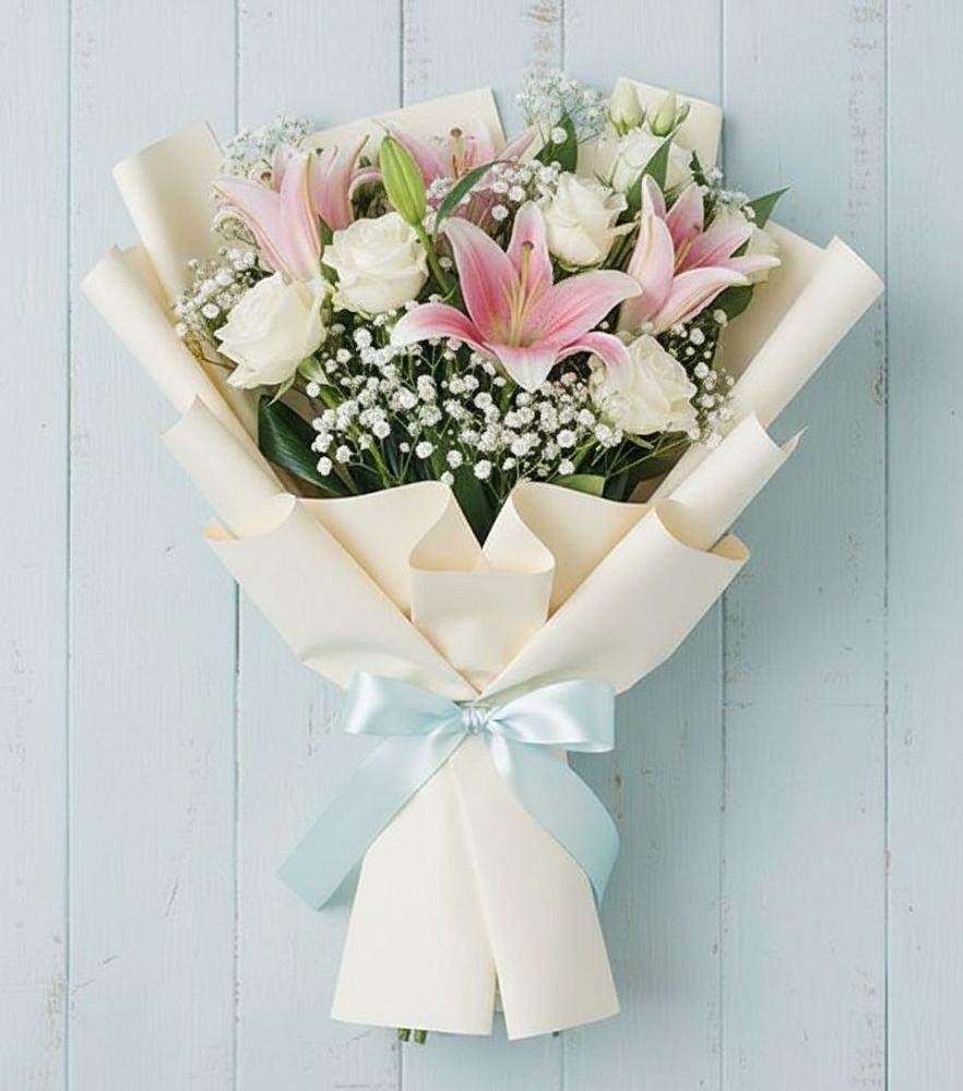 Букет цветов из: Лилии в Обухово