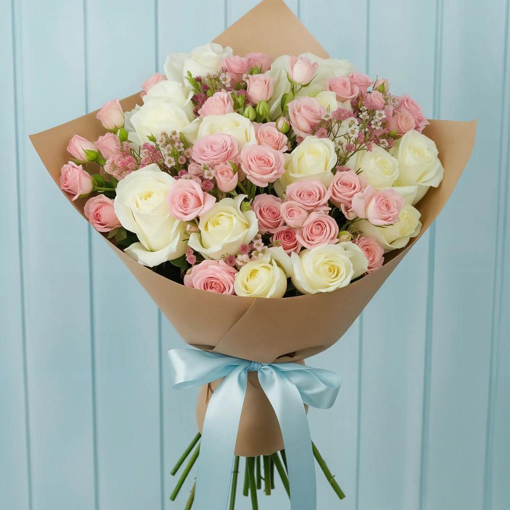 Букет цветов из: Розы в Обухово