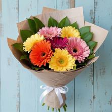 Букет цветов из:  Герберы #REPLACE_PRED# Обухово