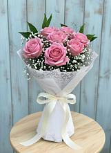 Букет цветов из:  Розы в Обухово