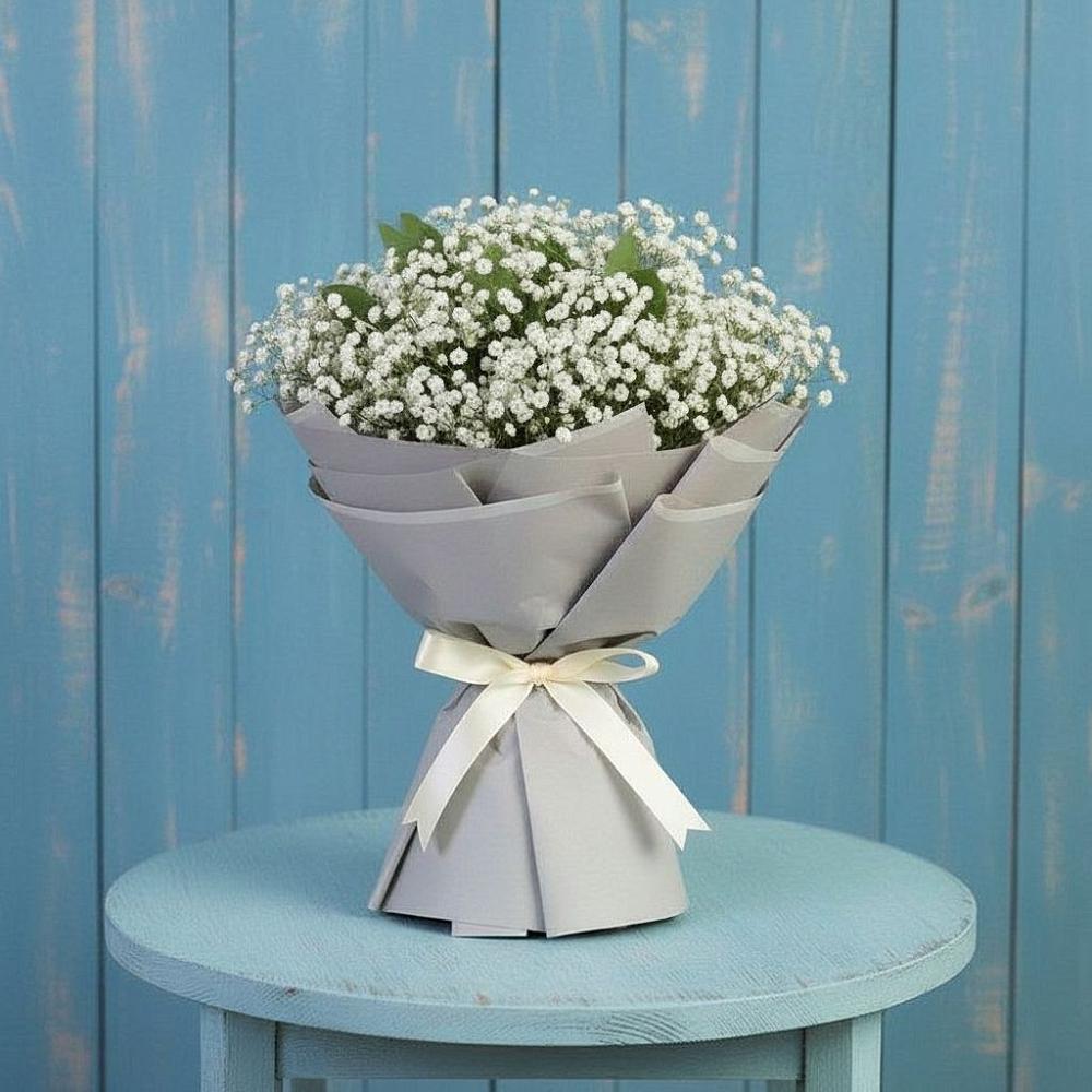 Букет цветов из: Гипсофила в Обухово