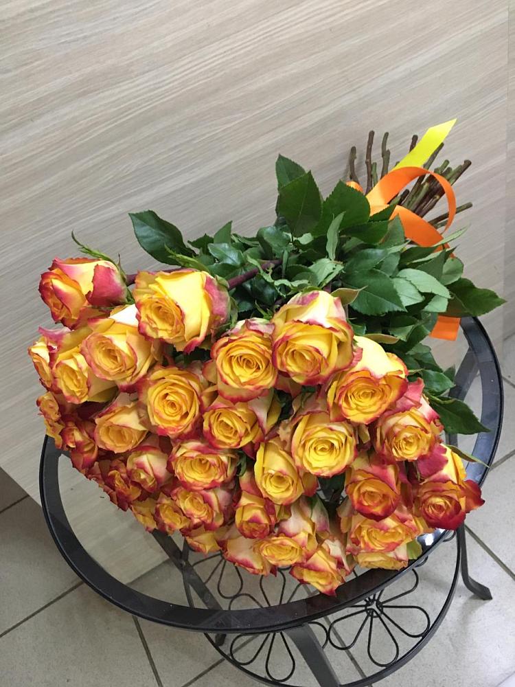 Букет Желтые розы в Обухово