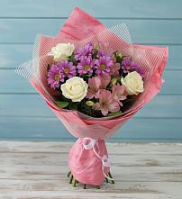 Букет цветов из:  Герберы в Обухово