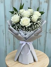 Букет цветов из:  Розы в Обухово