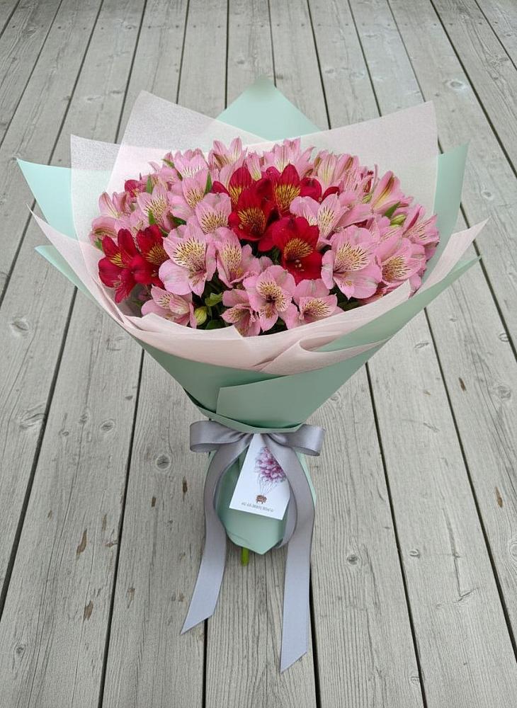 Букет цветов из: Альстромерии в Обухово