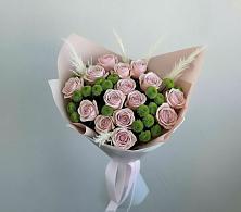Букет цветов из:  Розы и Хризантемы в Обухово
