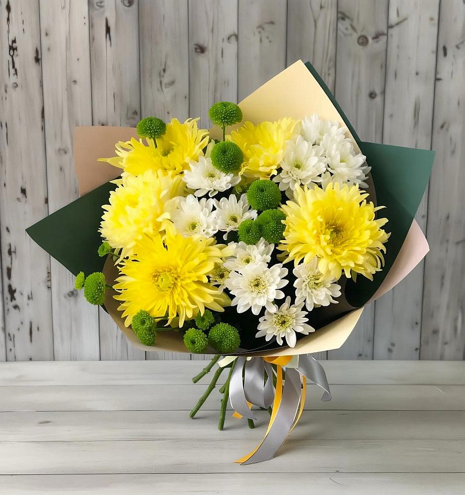 Букет цветов из: Хризантемы в Обухово