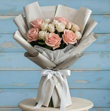 Букет цветов из:  Розы в Обухово
