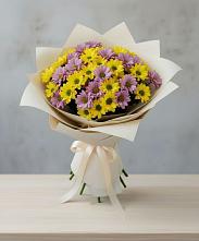 Букет цветов из:  Хризантемы в Обухово
