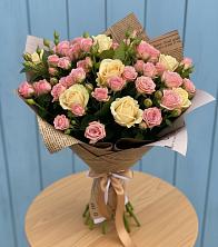 Букет цветов из:  Розы в Обухово