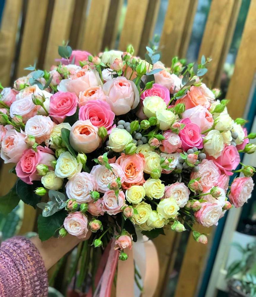 Букет цветов из: Розы в Обухово