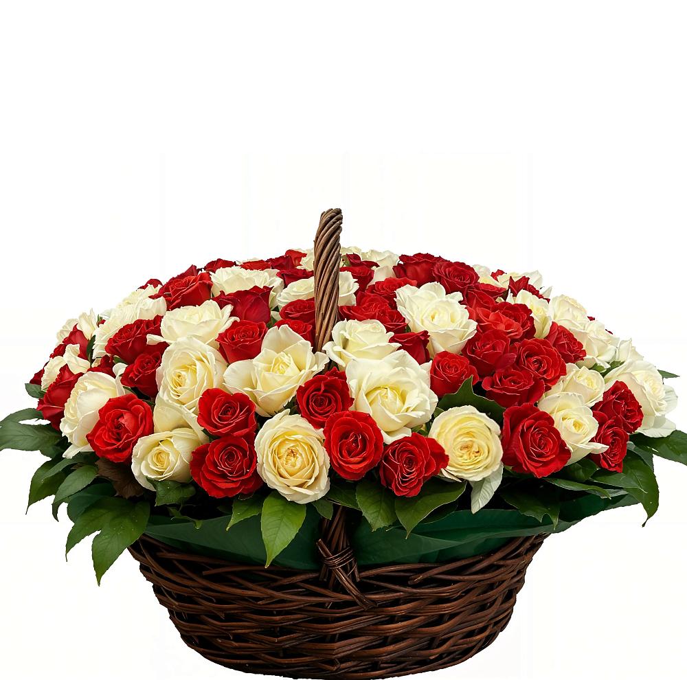 Премиум букет из: Розы в Обухово