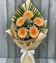 Букет цветов из:  Герберы в Обухово