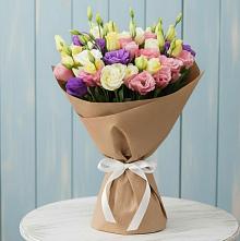 Букет цветов из:  Лизиантусы в Обухово