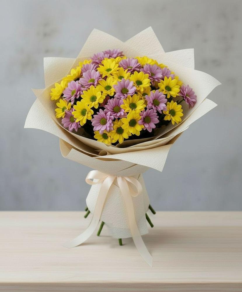 Букет цветов из: Хризантемы в Обухово