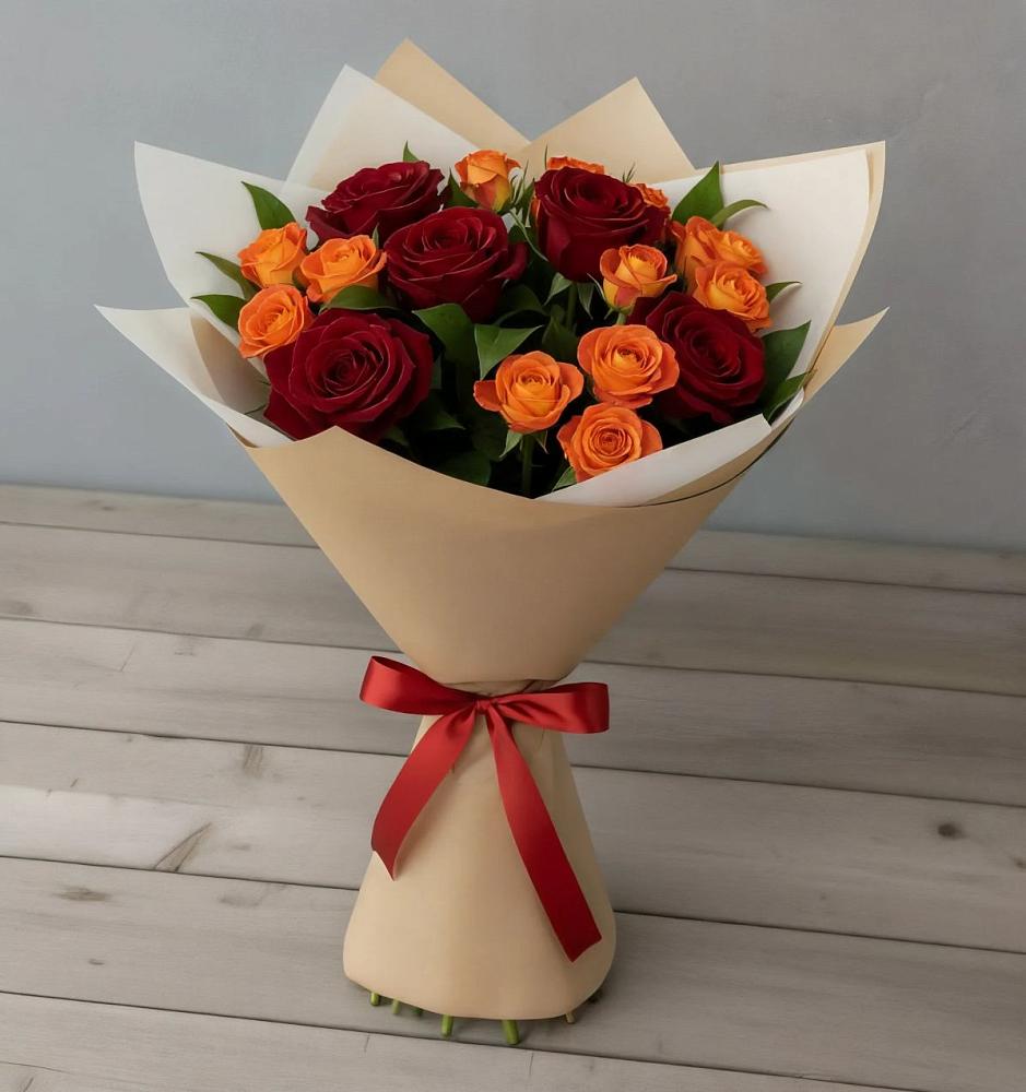 Букет Любовь и восторг в Обухово